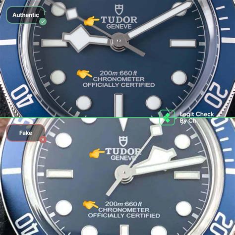 tudor pelagos fake vs real|how to identify a tudor watch.